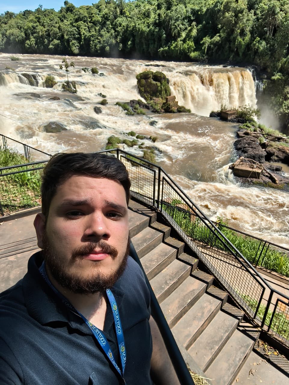 Valdemar Coutinho Filho, guia e motorista da Iguassu Company